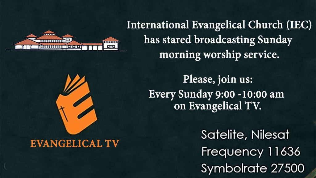 We are now on Evangelical TV